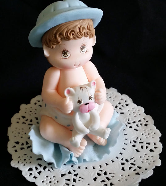 Twins Baby Shower Baby Girl or Boy Cake Topper Baby Shower Keepsake - Cake Toppers Boutique