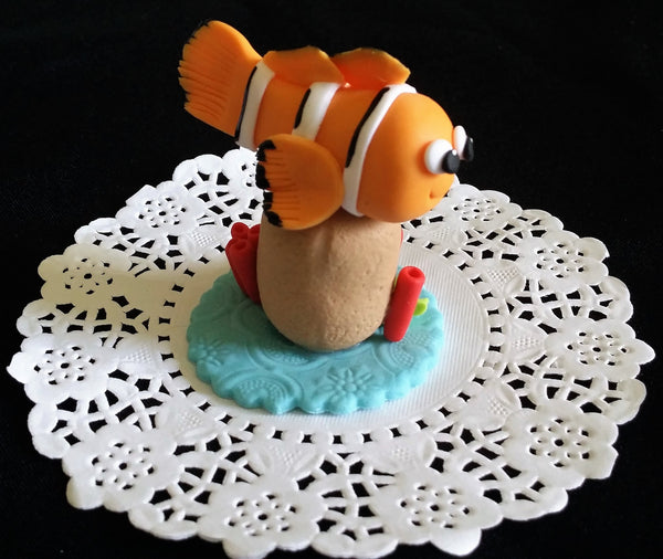 Under the sea Cake Decorations  Under the Sea Animals Sea Creatures Cake Toppers 4pcs - Cake Toppers Boutique