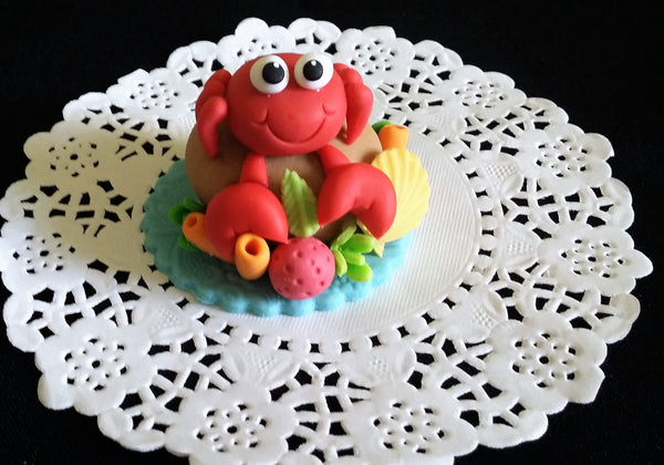 Under the sea Cake Decorations  Under the Sea Animals Sea Creatures Cake Toppers 4pcs - Cake Toppers Boutique