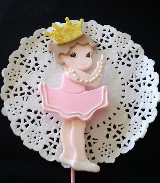 Ballerina Cake Topper Ballet Cake Decorations Ballerina Centerpiece Picks Ballerina Decoration - Cake Toppers Boutique