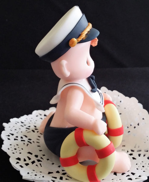 Nautical Birthday Decorations Sailor Cake Topper Nautical First Birthday - Cake Toppers Boutique