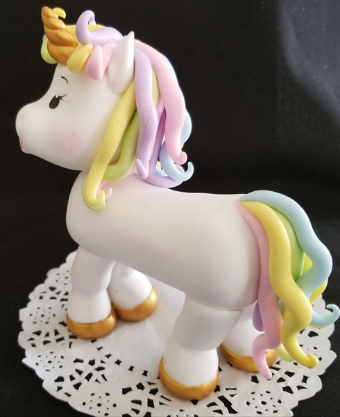 Unicorn Cake Topper, Unicorn Cake Decorations, Unicorn Party Decoration, Birthday Cake Topper - Cake Toppers Boutique