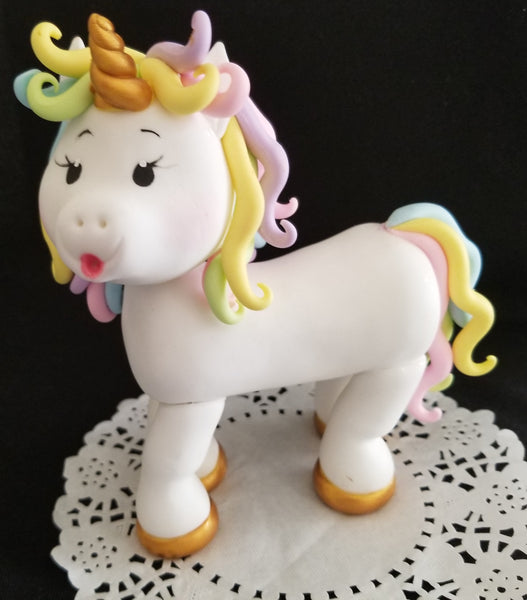 Unicorn Cake Topper, Unicorn Cake Decorations, Unicorn Party Decoration, Birthday Cake Topper - Cake Toppers Boutique