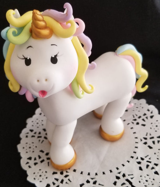 Unicorn Cake Topper, Unicorn Cake Decorations, Unicorn Party Decoration, Birthday Cake Topper - Cake Toppers Boutique