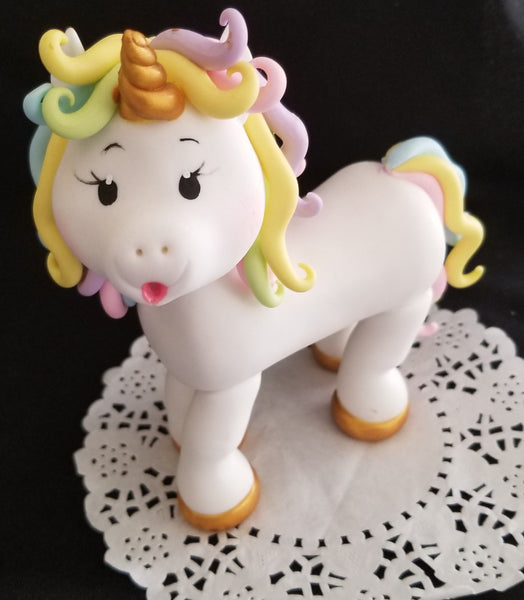 Unicorn Cake Topper, Unicorn Cake Decorations, Unicorn Party Decoration, Birthday Cake Topper - Cake Toppers Boutique