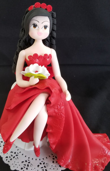Quinceañera Cake Topper, Quinceañera Cake Topper, Sweet Sixteen Cake Topper, Birthday Cake Topper - Cake Toppers Boutique