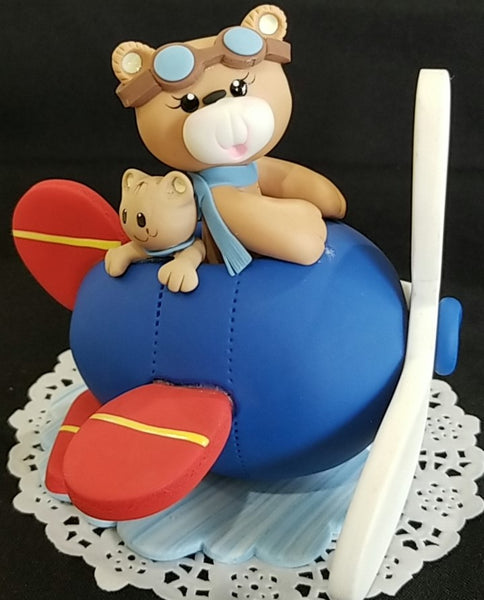 Airplane Cake Topper Air Force Cake Decoration Plane Birthday Party Decoration - Cake Toppers Boutique