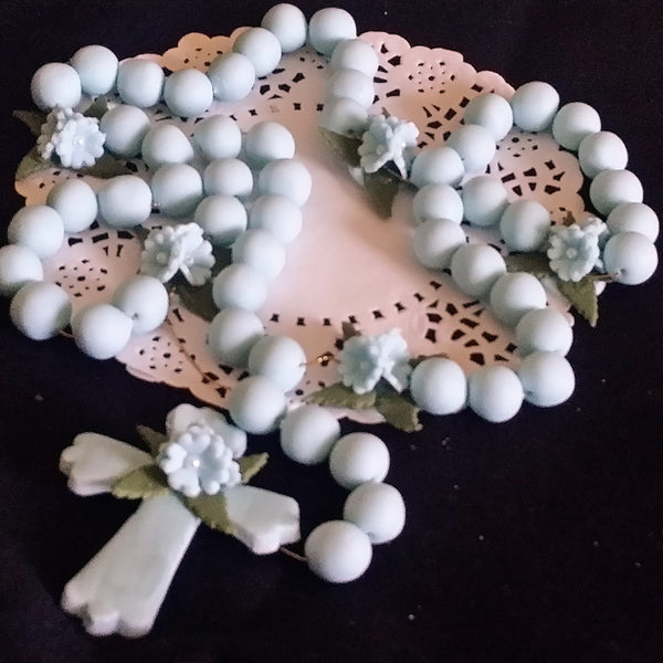 Rosary Cake Topper First Communion or Baptism Cake Decorations Communion Keepsake - Cake Toppers Boutique