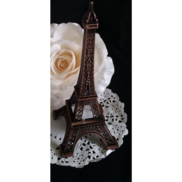 Eiffel Tower Baby Shower Cake Topper Eiffel Party Theme Decoration Silver Gold Black - Cake Toppers Boutique