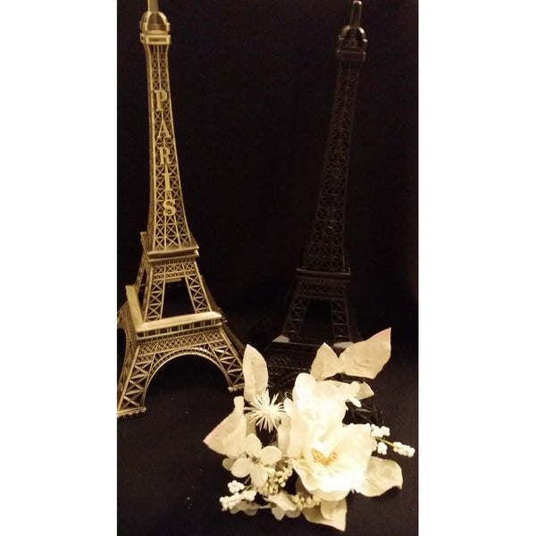 Eiffel Tower Cake Topper, Eiffel Tower Decoration, Wedding Favor, Antique Wedding Decoration, Engagement Party Favor, Eiffel Favors - Cake Toppers Boutique